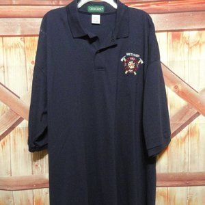 Methuen Mass Fire Dept embroidered Polo~EUC~3Xl~Fire Fighter